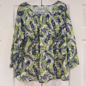 Women's Kim Rogers Long Sleeve Top - Plus 2X